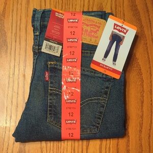 Levi's Youth Denim Jeans in Dark Blue